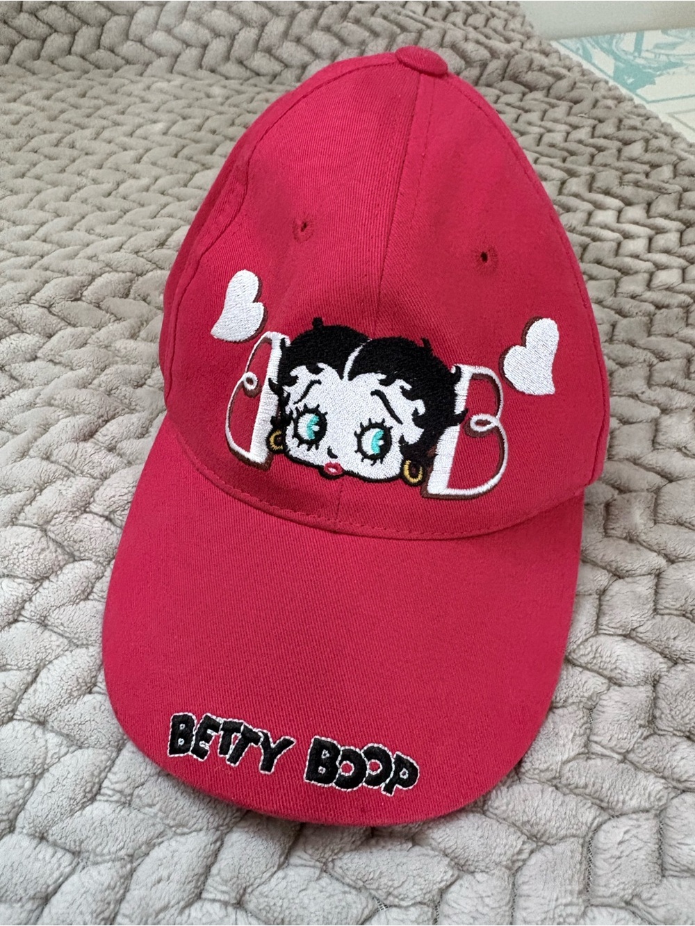 Betty Boop Embroidered Baseball Hat dad cap